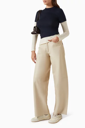 تي شيرت بتصميم 2‏ في 1‏