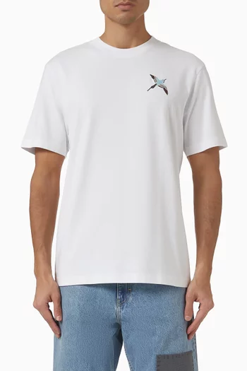 Micro Bee Bird T-shirt in Cotton