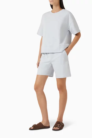 شورت بحزام خصر مطاطي