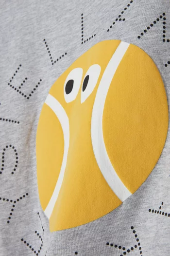 Logo Baseball T-shirt in Cotton