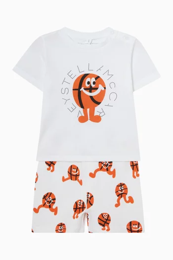 Basketball Shorts in Cotton