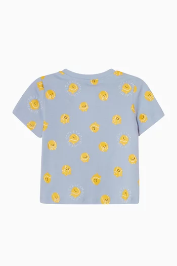 تي شيرت بطبعة بيسبول