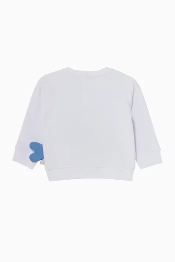 سويت شيرت بطبعة حوت