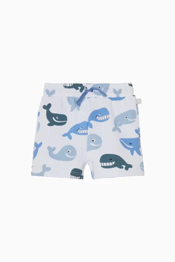 شورت بطبعة حوت جيرسيه