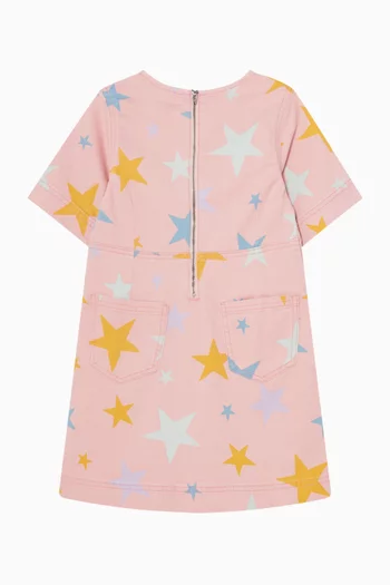 Star-print Dress