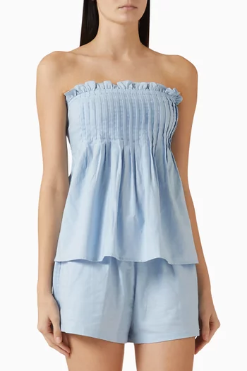 Marivelle Pintuck Top