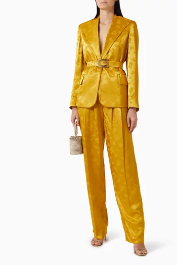 جاكيت بحزام جاكار