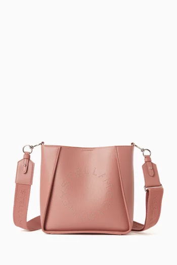 Logo Square Crossbody Bag in Alter Mat