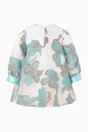 Long Sleeved Shift Dress & Bloomers