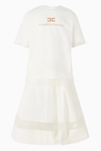 Logo T-Shirt in Cotton-blend