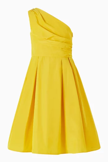 One-Shoulder Sleeveless Dress