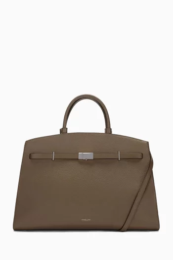 The Hudson Bag in Grained Leather