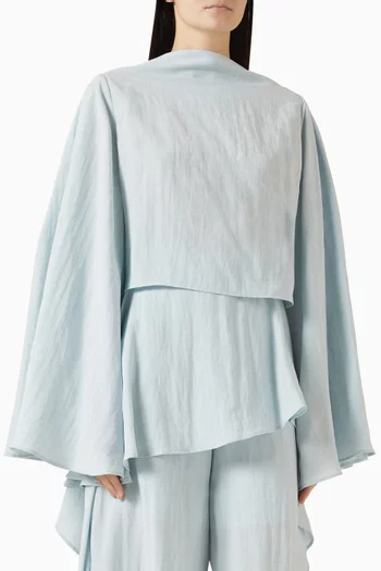 بلوزة ايدين بطبقات متعددة