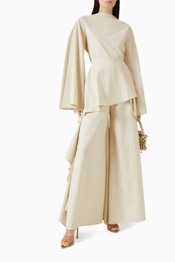 بلوزة ايدين بطبقات متعددة