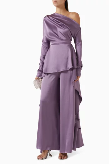 بلوزة جودي بكتف مكشوف