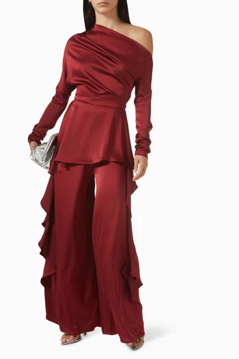 بلوزة جودي بكتف مكشوف