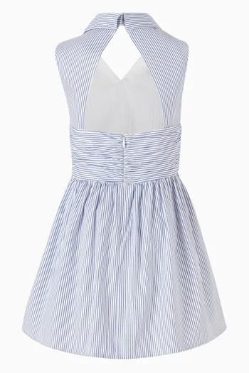 Sleeveless Striped Dress