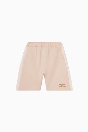 Logo Shorts in Cotton