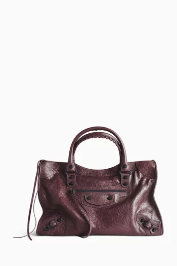 Medium Le City Bag in Arena Lambskin