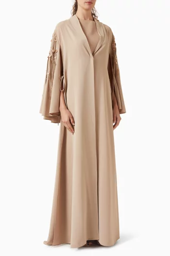 Nyxelle Embellished Dress in Crepe