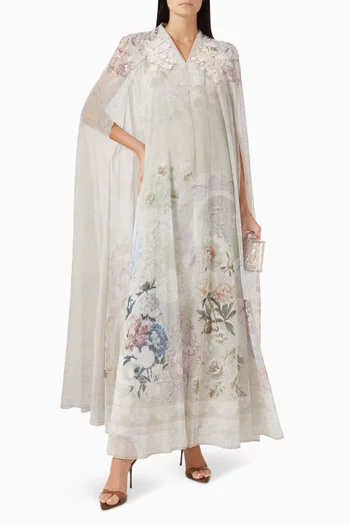 Florien Embellished Dress in Chiffon