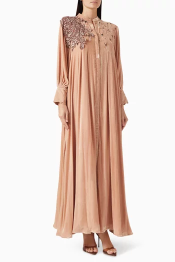 Thalora Maxi Dress in Velvet