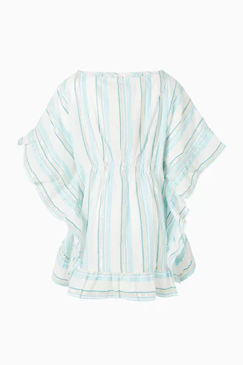 Bahia Lurex Striped Kaftan