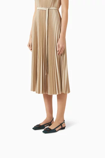 Belle Vivier Slingback Ballerinas in Suede