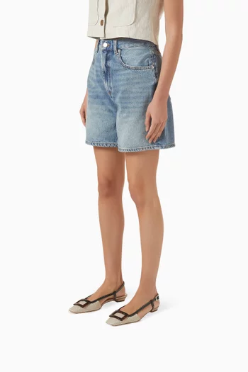 Belle Vivier Slingback Ballerinas in Canvas