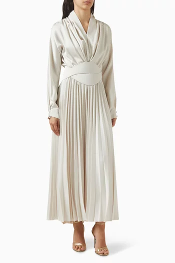 فستان ديبا بطيّات