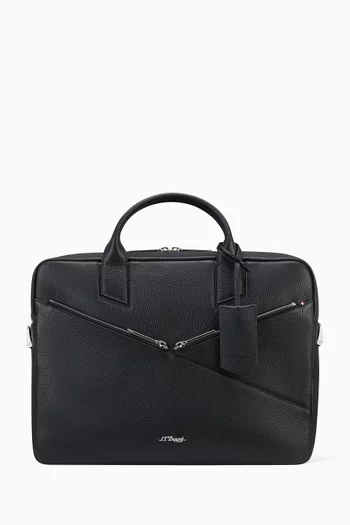 Neo Capsule Document Holder in Leather