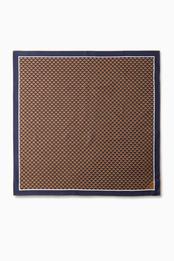 وشاح بنقشة سيمبول حرير تويل