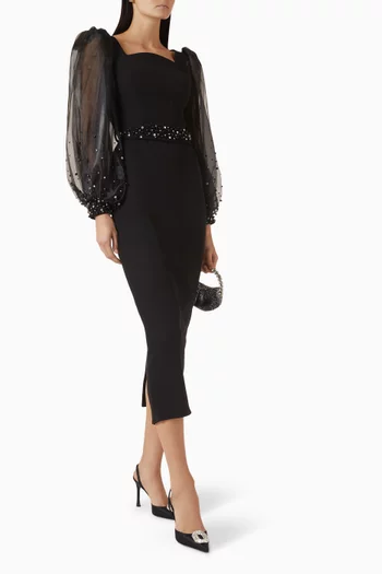 Pearl-embellished Dress