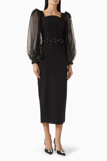 Pearl-embellished Dress