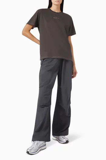 تي شيرت شيفت قطن وجيرسيه