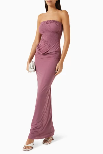 فستان جورجونيا بكشكش