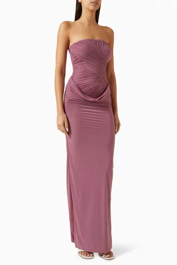 فستان جورجونيا بكشكش