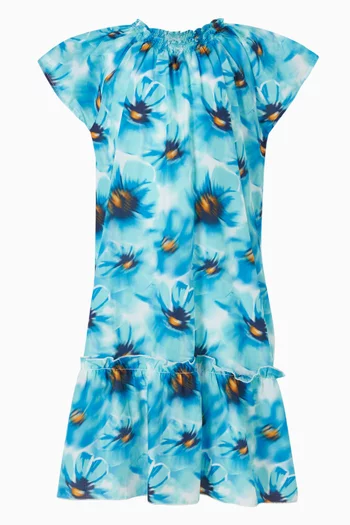 Poppy Dress in Cotton-silk
