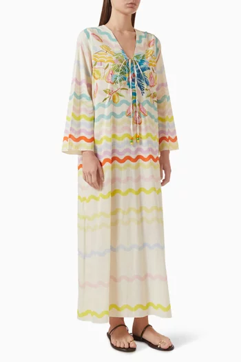 Anara Printed Kaftan