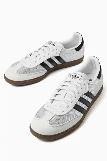 Samba OG Crystal-embellished Sneakers