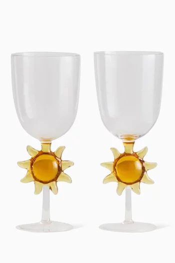 Le Soleil Wine Glasses, Set of 2