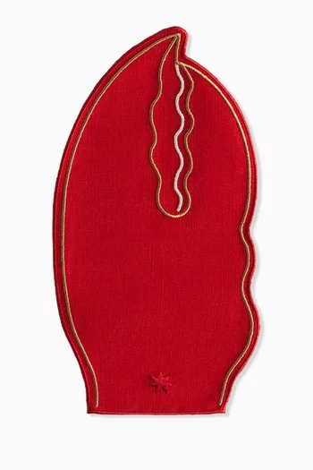 Lobster Claw Cocktail Napkins, Set of 4