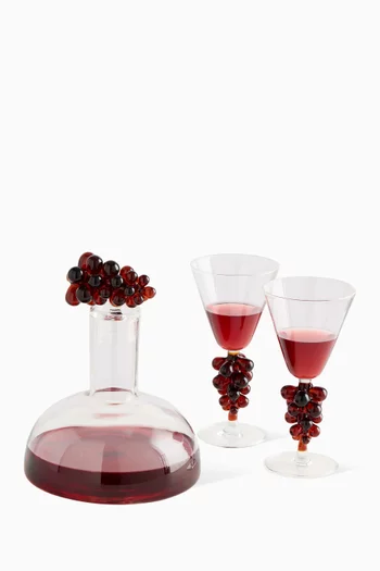 طقم هدايا بوردو زجاج