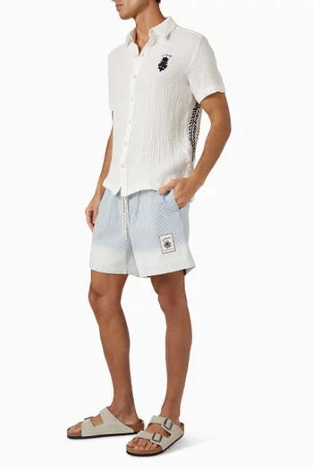 Cece Batik Shorts in Cotton