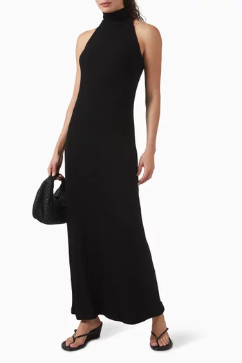 Turtleneck Maxi Dress