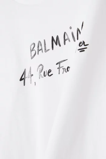 Logo T-shirt in Cotton