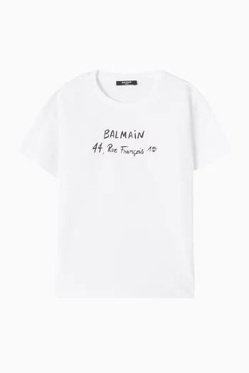 Logo T-shirt in Cotton