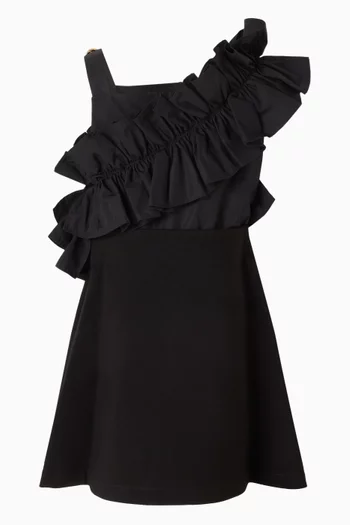 Sleeveless Ruffle Dress