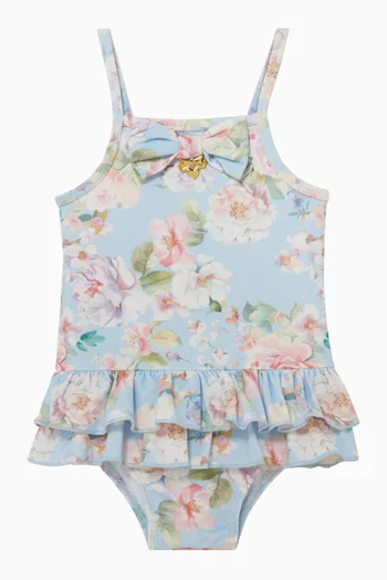Guppie Garden-print Swimsuit