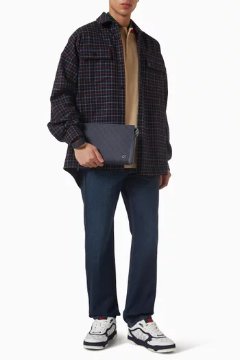 Small Pouch in GG Supreme Canvas